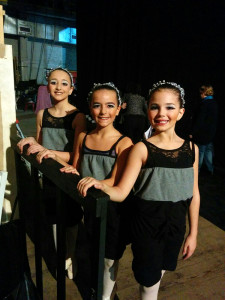 Back-stage: Sofia Modafferi, Elena Modafferi e Martina Minico