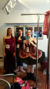 Back stage - Valentina Onidi, Simona Vallone e Irene Mazza