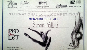 Menzione speciale - Simona Vallone