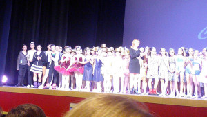 on the stage 1